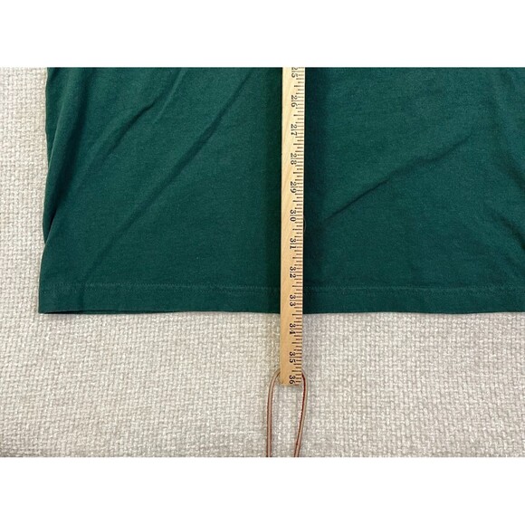 Carhartt Pocket T-Shirt Long Sleeve Men's 3XL Green Logo Crew Neck K126 - Picture 7 of 7